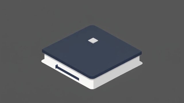 Software update Digital service concept, flat motion graphic