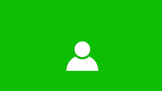 Thinking person with question mark and exclamation bubble animation video