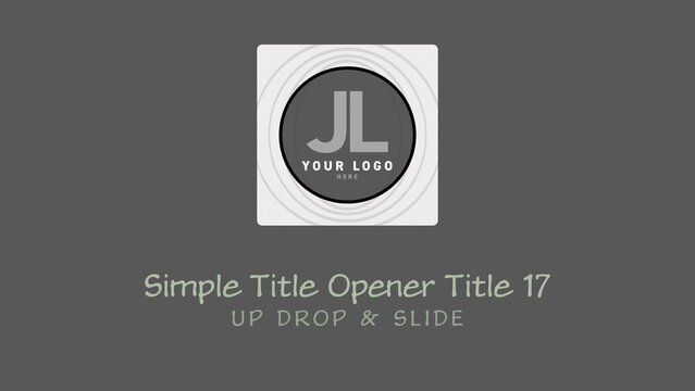 Simple Title Opener Set 1 Title 17