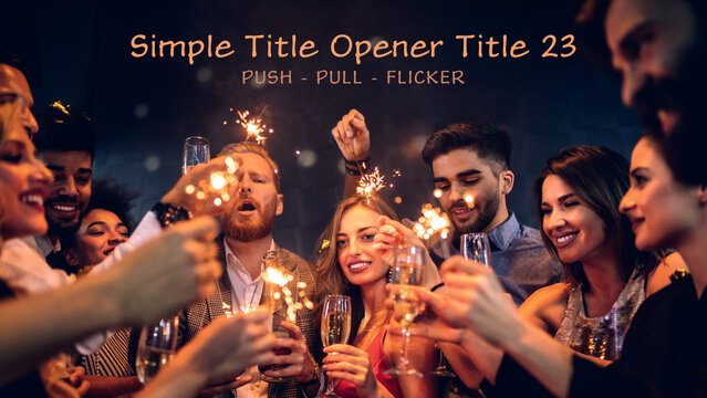 Simple Title Opener Set 1 Title 23