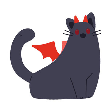 悪魔の黒猫