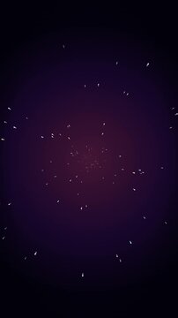Deep Galaxy Space Warp Tunnel Motion Loop
