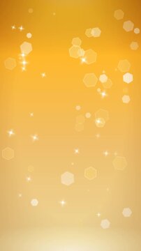 Golden Luxury Bokeh Glitter Motion Loop