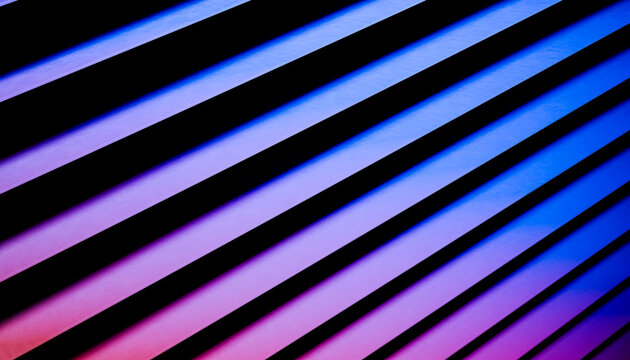 Abstract digital artwork with diagonal gradient lines and shadows
