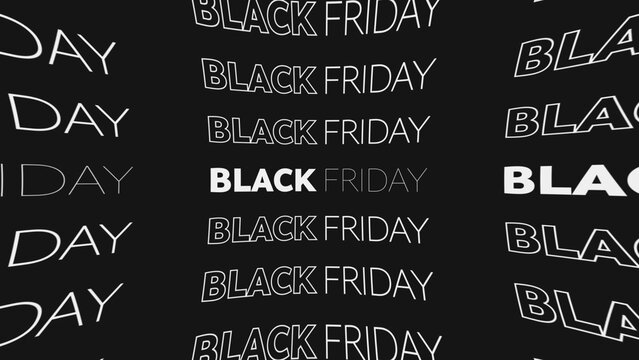 Variable Font Black Friday Zoom In Loop Title Wide