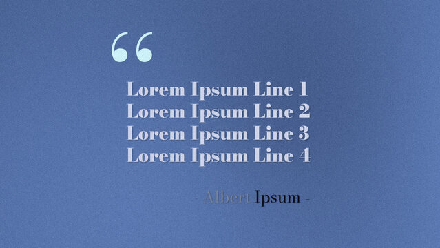 Variable Font Quoted Grainy Gradient Title Wide