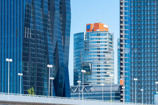 Office towers in Vienna Austria create an urban skyline where glass facades and vertical development shape the towers across the Vienna skyline