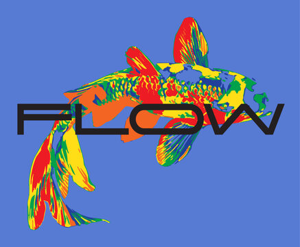Cool graphic t-shirt vectors illustration animals ocean creatures type face