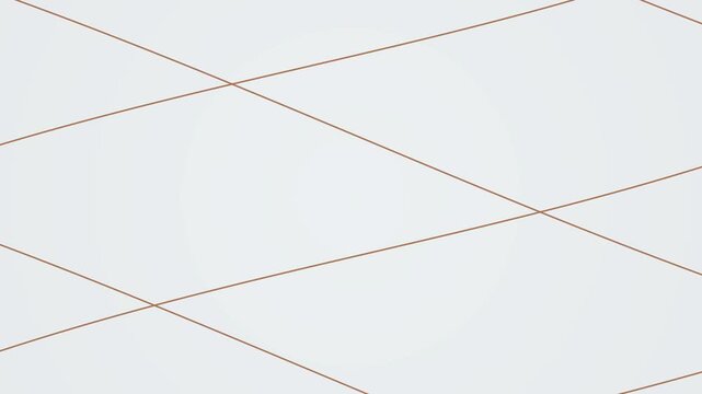 Abstract Geometric Background with Brown Intersecting Lines