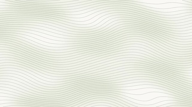 Abstract wavy dashed lines moving across light background