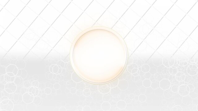 Roundel glows over a pale diagonal circles collect across the lower edge. airy provides a central place for text in skincare promos, wedding stationery, wellness product reveals, title cards.