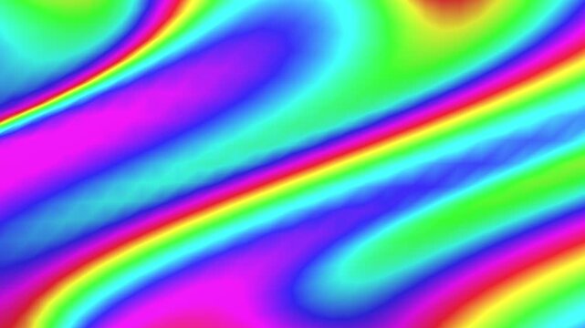 rainbow colorful gradient motion waving graphic video 4k background