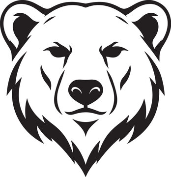 vector illustration of a BEAR