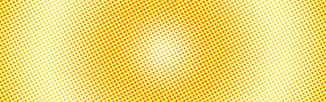 Abstract yellow halftone background with a vintage comic book style texture and a subtle radial gradient effect