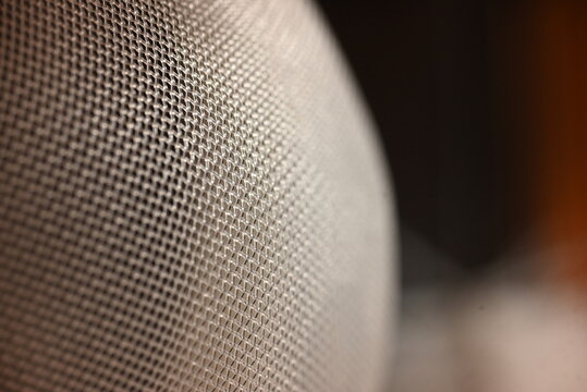 microphone close-up