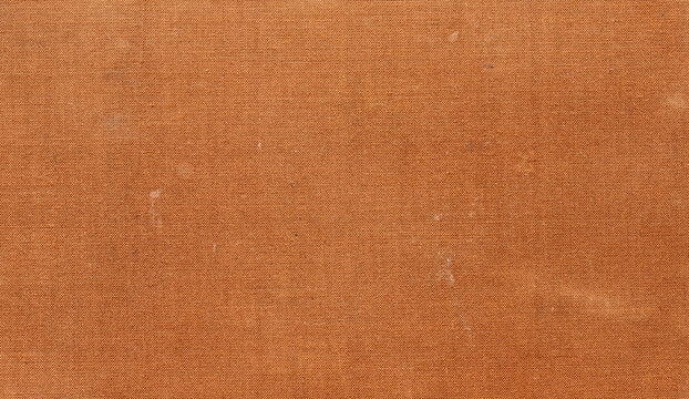 brown linen fabric texture background, vintage book cover