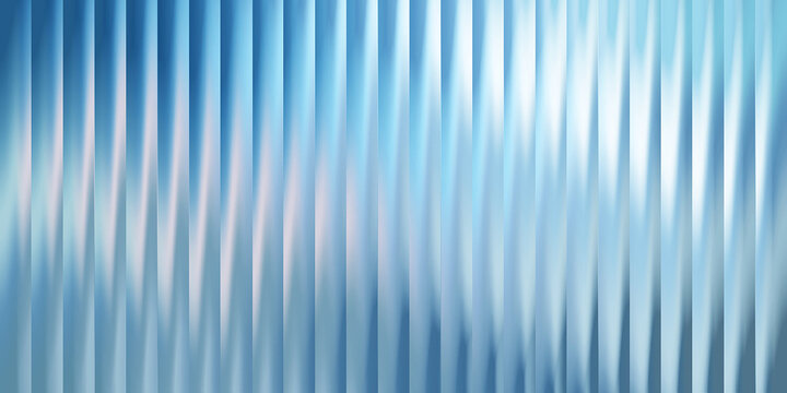 Vertical blue and white stripes with soft gradient light and blurred texture background