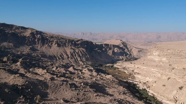 aerial view of desert Ranikot sindh