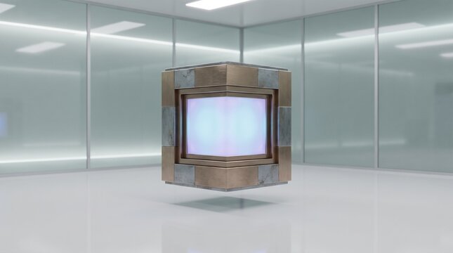 Mysterious Quantum Technology Concept