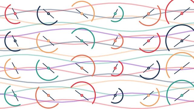 An Abstract Pattern of Speedometers and Waves