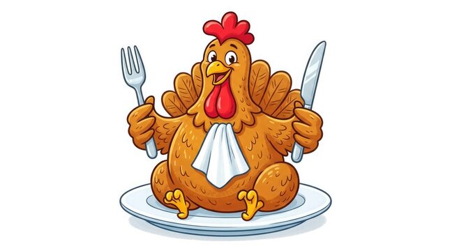 A festive thanksgiving turkey presentation celebrating gratitude and abundance with family and friends