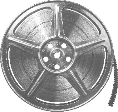 Film reel vintage halftone dot texture retro collage element design