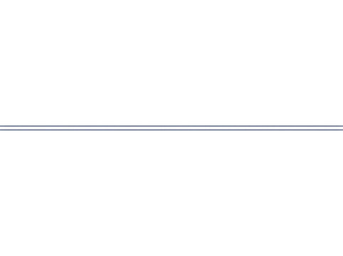 Minimalist blue horizontal double line divider