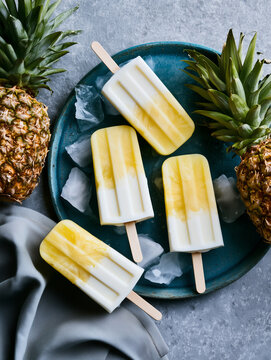 pineapple popsicles 