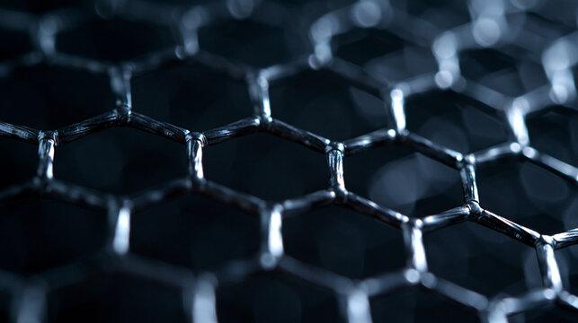 Hexagonal Carbon Lattice Structure of Graphene Nanomaterial