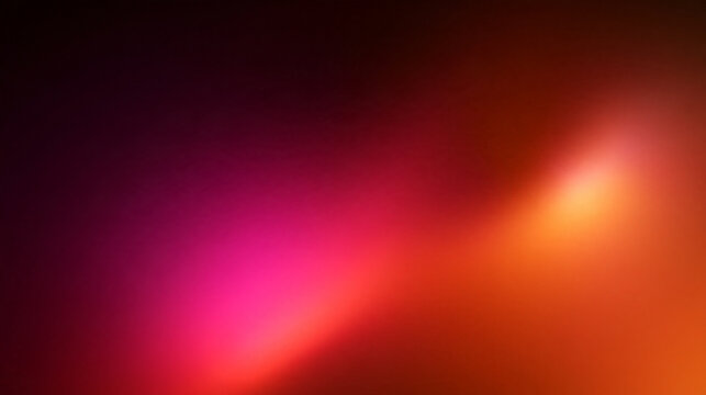 Abstract Vibrant Pink and Orange Gradient Blur Background
