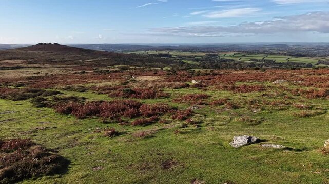 Sunny Dartmoor in October