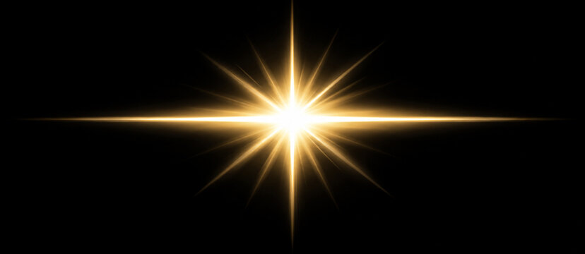 Bright Starburst Light Effect Icon