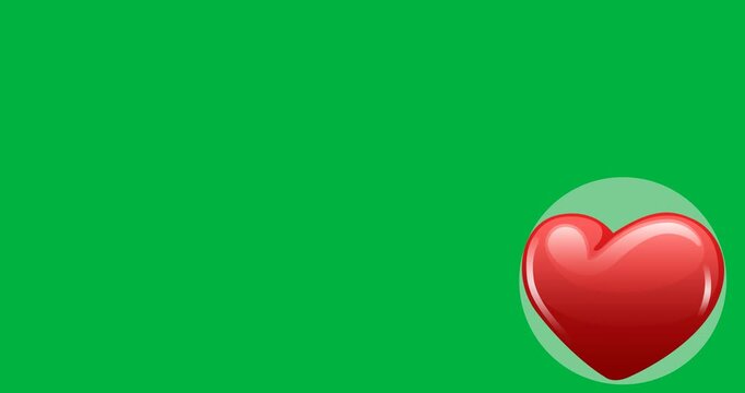 Heart Month promotes heart health awareness with digital animations and icons.