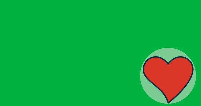 Heart Month promotes heart health awareness with digital animations on transparent backgrounds.
