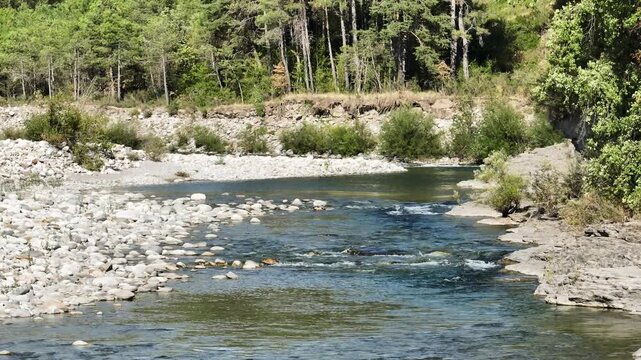 R&iacute;o Cinca, Pirineos, Parque Nacional Ordesa, Arag&oacute;n, Espa&ntilde;a