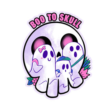 back to school with boo ghost