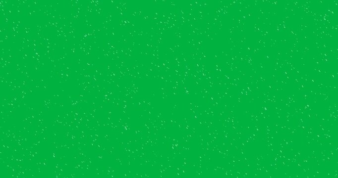 Animation of snow falling in winter on black background