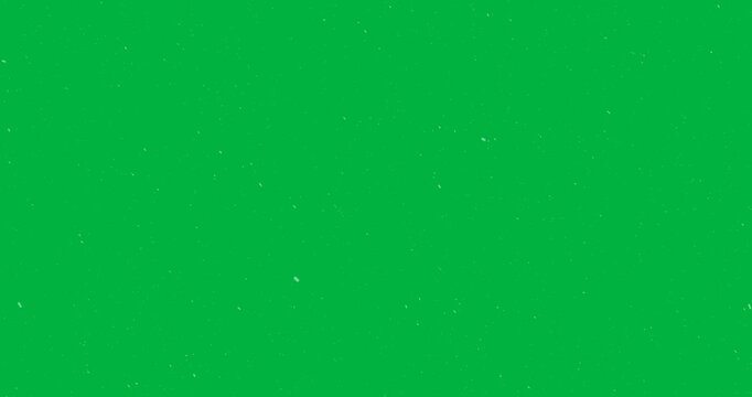 Animation of snow falling in winter on black background