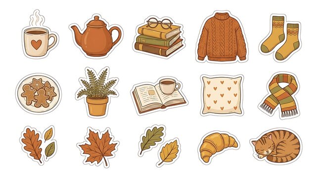 Embracing the warmth a collection of autumn and winter cozy essentials for a hygge lifestyle