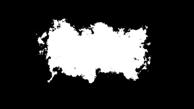 solated abstract artistic ink splatters, droplets spreading. Ink matte, splash reveals. bleed, bloom, drips. Spilling. White Ink Drops Falling Black Background.4k