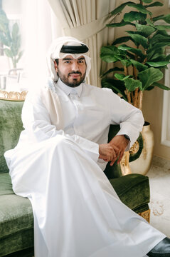 Arab man in majlis