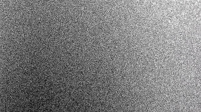 Animated 1 bit blue noise dither gradient on black 4K seamless loop
