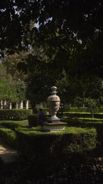 Jardin de los leones - Parque de Maria Luisa
