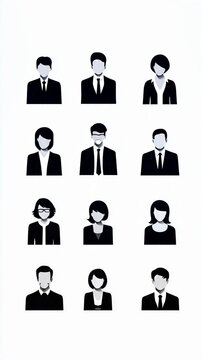 set of icons