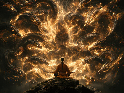 Consciousness. Fantasy, otherworldly, surreal, q 3 --chaos 30 --ar 4:3 --exp 30 --profile 14xfj2f --stylize 500 --hd --v 8.2 Job ID: 13c4efd8-4110-4c76-a56d-b5cf965d679c