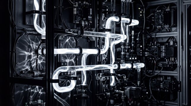 Liquid Cooling System in Advanced Supercomputer Server