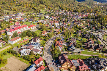 Redyk Jesienny Szczawnica Polska Dron © Rakowsky Films