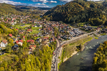 Redyk Jesienny Szczawnica Polska Dron © Rakowsky Films