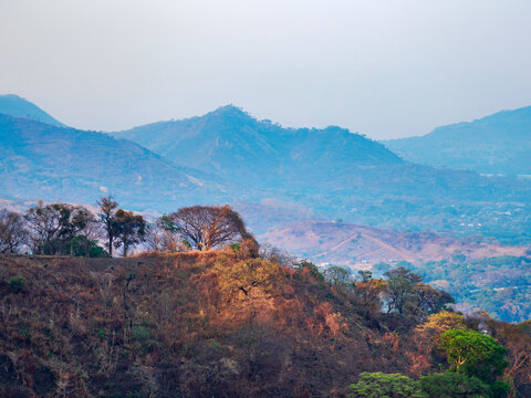 View from Santa Lucia Hill, Santa Ana Department, El Salvador