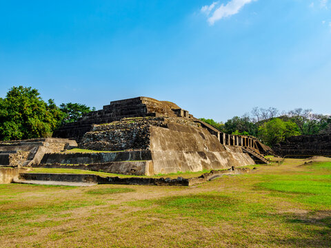 Tazumal pre-Columbian archeological site, Chalchuapa, Santa Ana Department, El Salvador